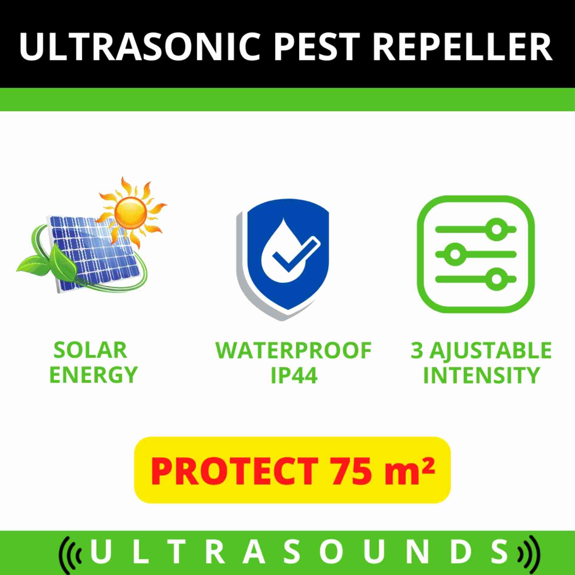 Garden Protector WK0053 op Zonne-energie